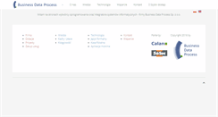 Desktop Screenshot of businessdataprocess.com